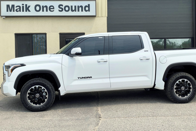 Toyota 2023 Tundra with professional window tint in North Bay